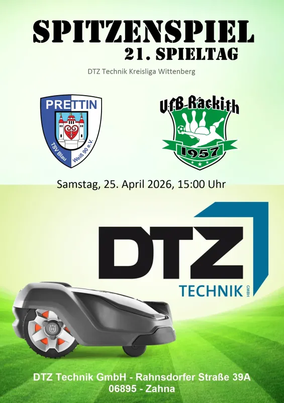 (Vor)entscheidungen in der DTZ Technik Kreisliga?