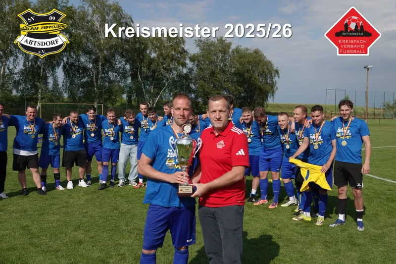 Die Grafen aus Abtsdorf sind Kreismeister 2025/26