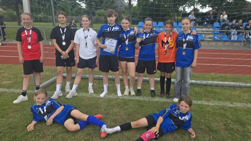 Kreisauswahl der U13 sind Vizemeister