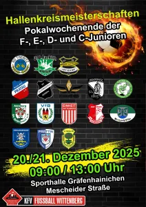 Hallenkreismeisterschaft Junioren - Finalisten stehen fest